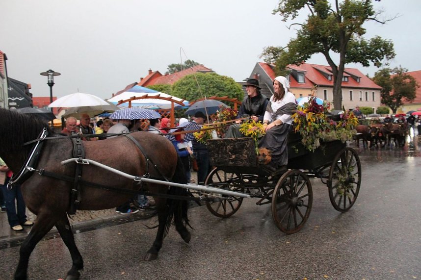 Bauernheer wurde nass gemacht