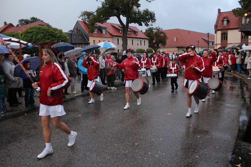 Bauernheer wurde nass gemacht