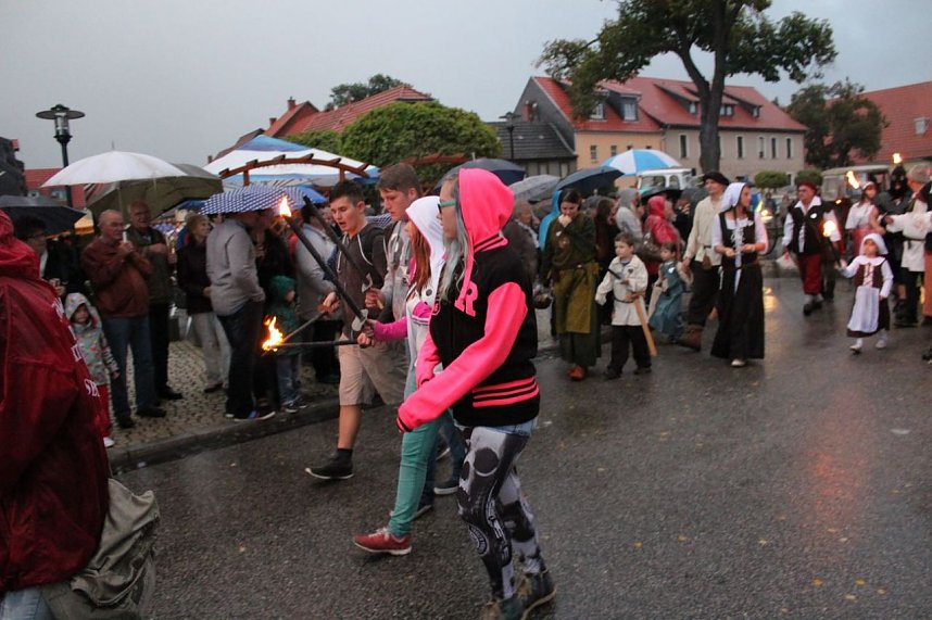 Bauernheer wurde nass gemacht
