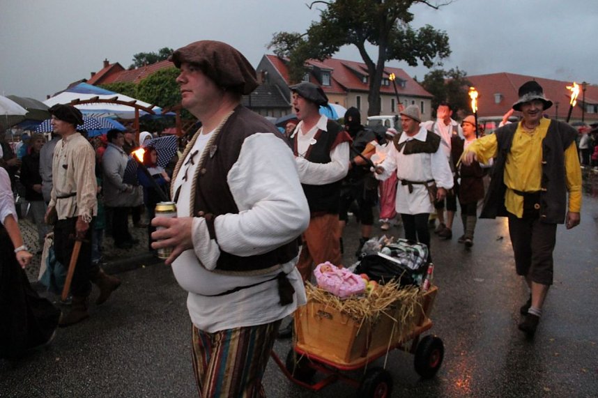 Bauernheer wurde nass gemacht