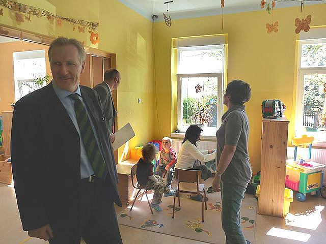 Besuch im Knirpsenland