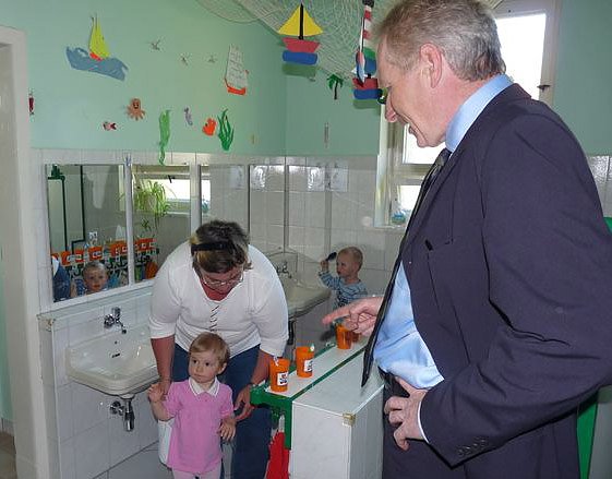 Besuch im Knirpsenland