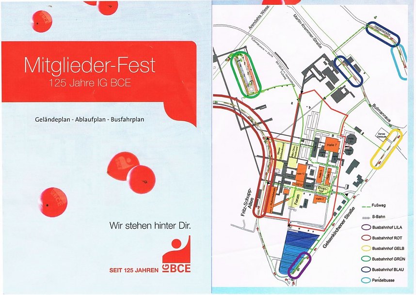125 Jahre IG BCE � ein gewaltiges Mitglieder-Fest