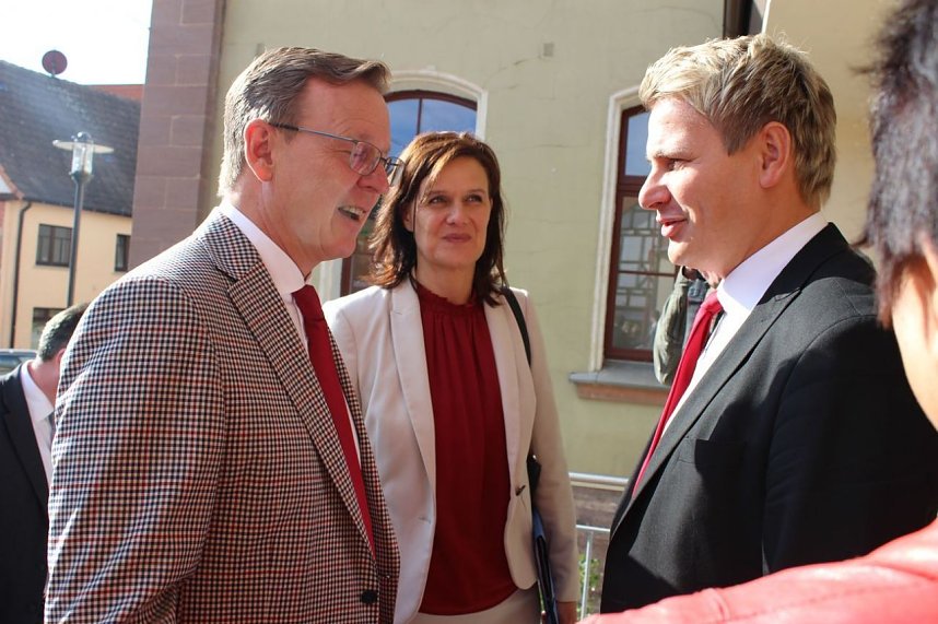 Ramelow besuchte Kyffh&auml;usergymnasium