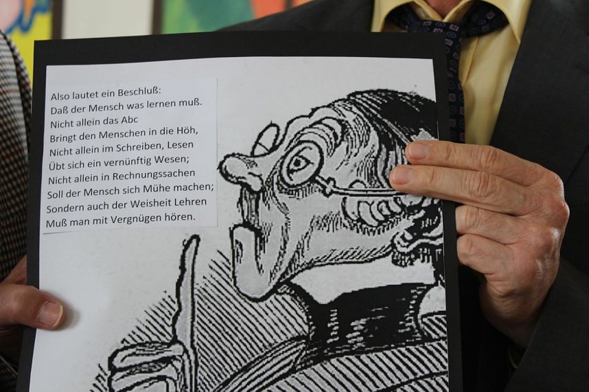 Ramelow besuchte Kyffh&auml;usergymnasium