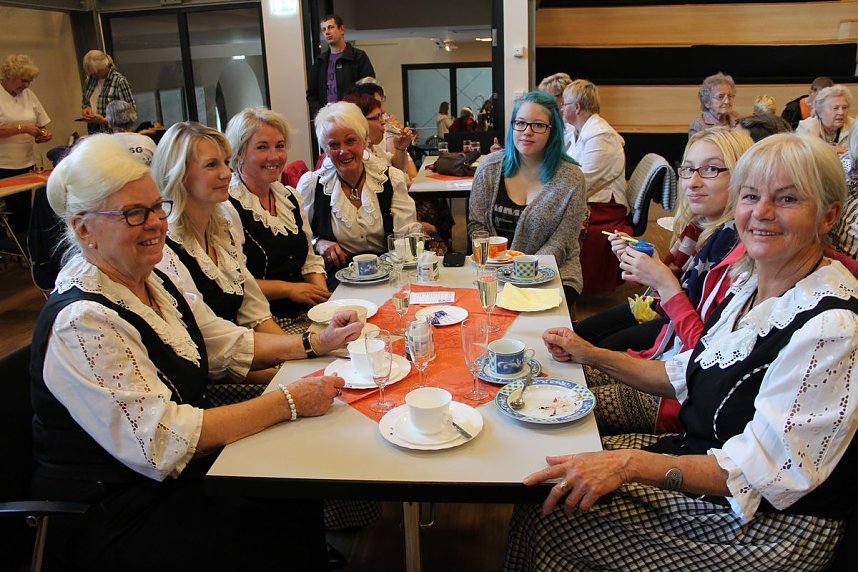 Stimmung beim Treff der Generationen