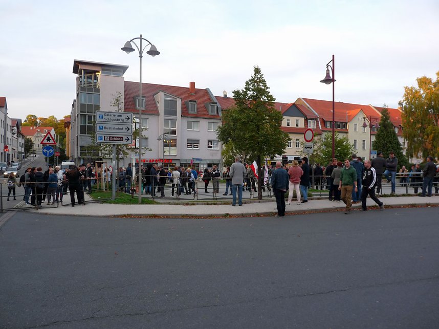 Demonstration und Gegendemonstration (1)