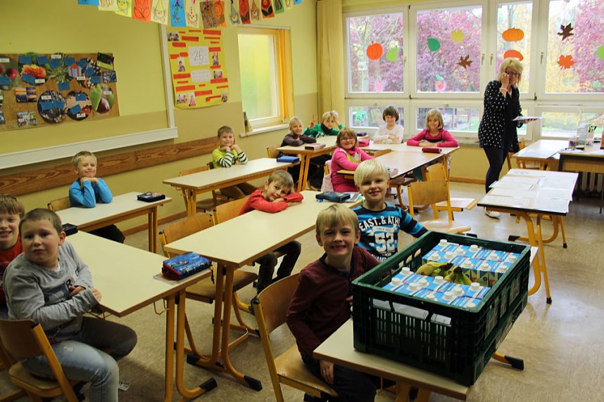 Projekttag an der Grundschule zum gesunden Fr&uuml;hst&uuml;ck