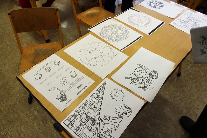 Projekttag an der Grundschule zum gesunden Fr&uuml;hst&uuml;ck