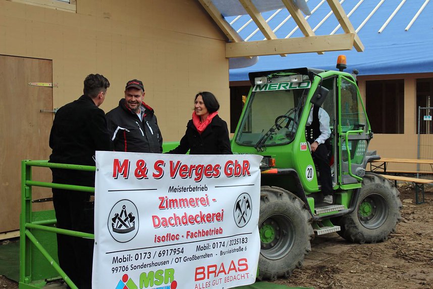 Richtfest im Ferienpark Feuerkuppe