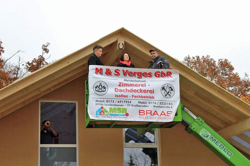 Richtfest im Ferienpark Feuerkuppe