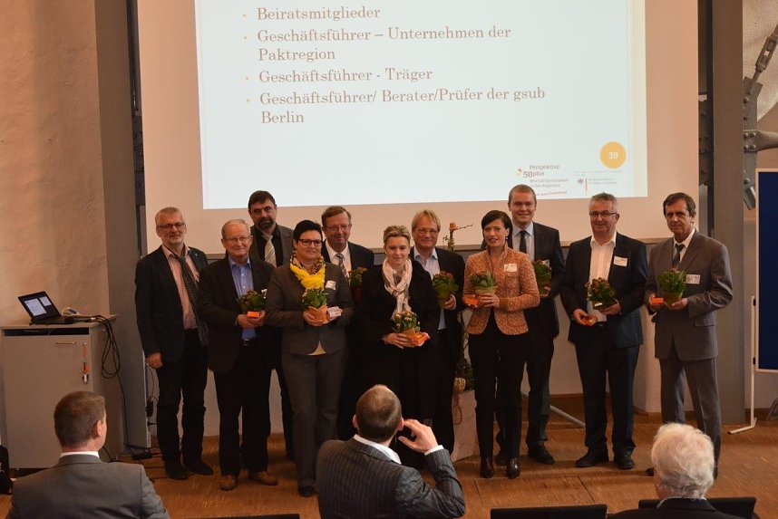 Abschlussveranstaltung 10 Jahre Perspektive 50plus