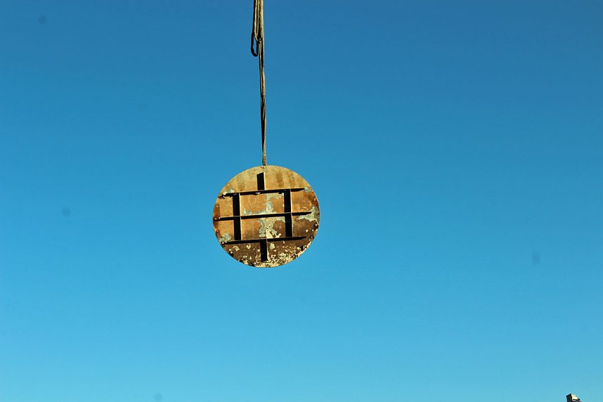 Neue Pumpe am Volksplatz installiert