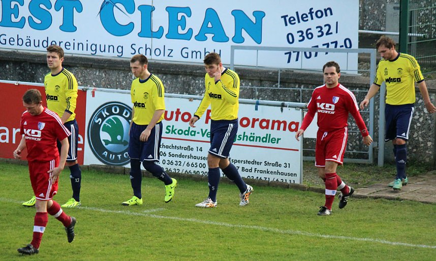 Starke G&auml;ste auf dem G&ouml;ldner von Sondershausen