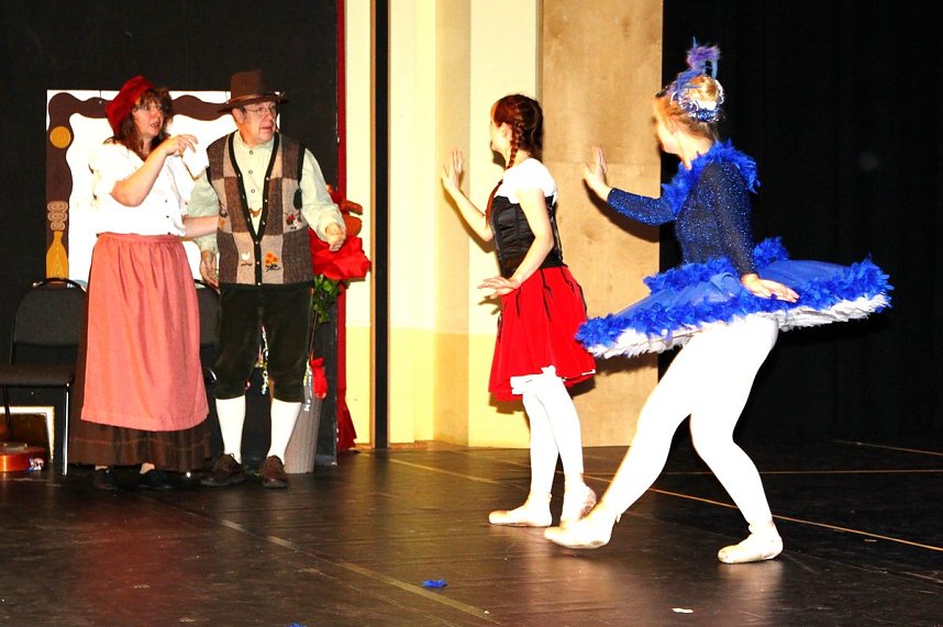 Die Schneek&ouml;nigin zur Weihnachtszeit.