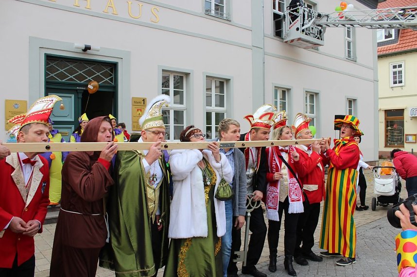Bad Frankenhausen h&auml;ngt an der Flasche