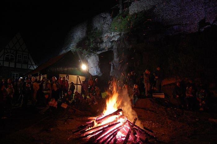 Walpurgisparty Burg Hohnstein Neustadt