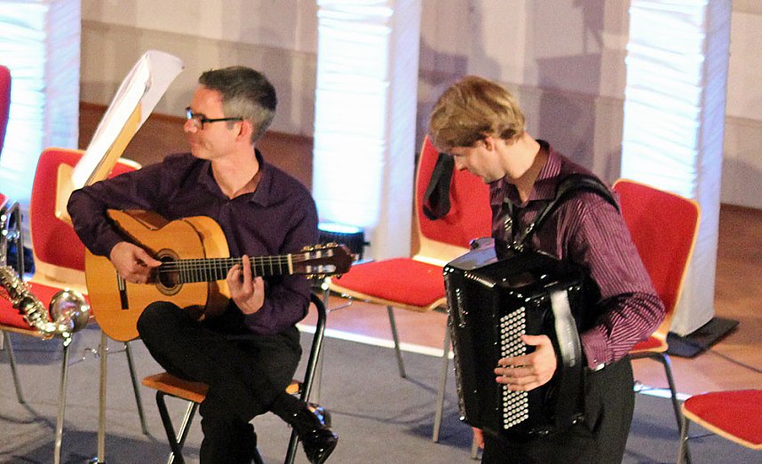 Magier auf der Klarinette