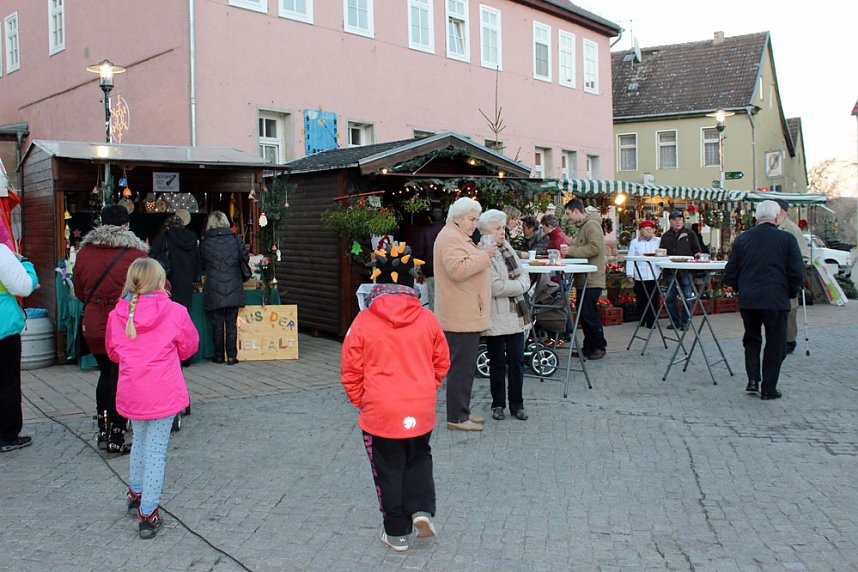 Weihnachtsmarkt Bad Frankenhausen ist er&ouml;ffnet