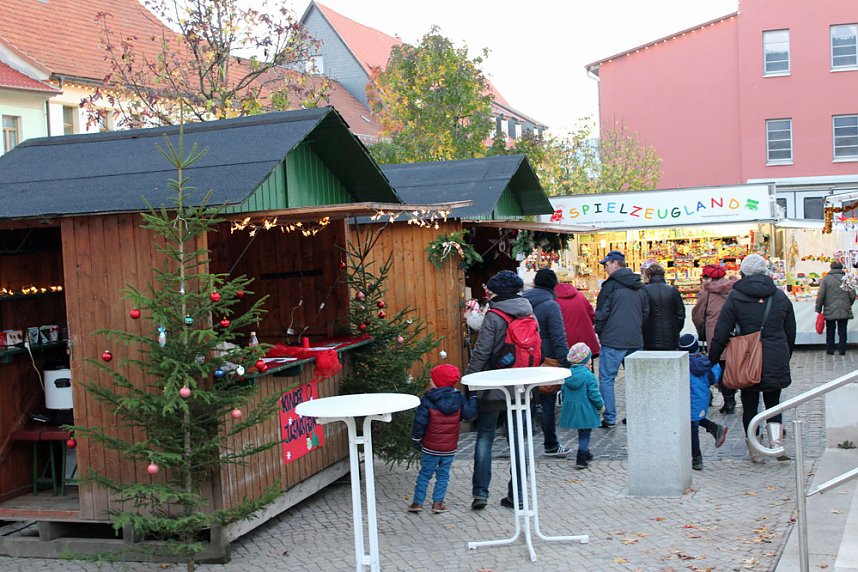 Weihnachtsmarkt Bad Frankenhausen ist er&ouml;ffnet