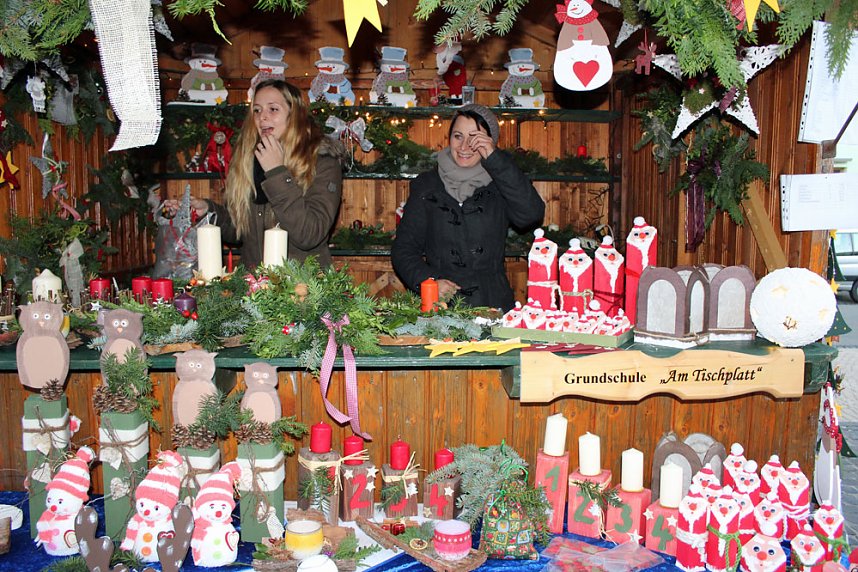 Weihnachtsmarkt Bad Frankenhausen ist er&ouml;ffnet