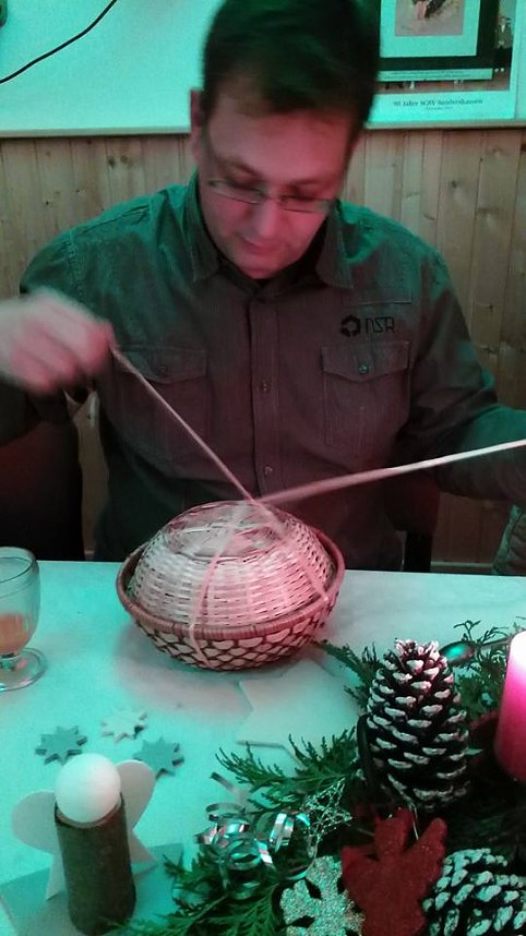 Weihnachtsfeier auf dem Hundeplatz...