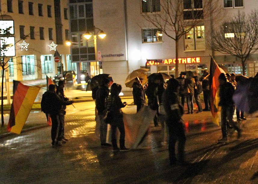 Demonstration und Gegendemonstration (1)