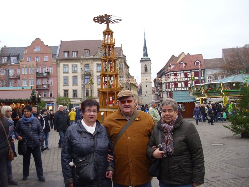 Bummel &uuml;ber den Erfurter Weihnachtsmarkt