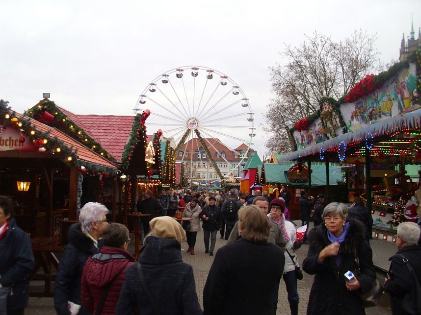 Bummel &uuml;ber den Erfurter Weihnachtsmarkt