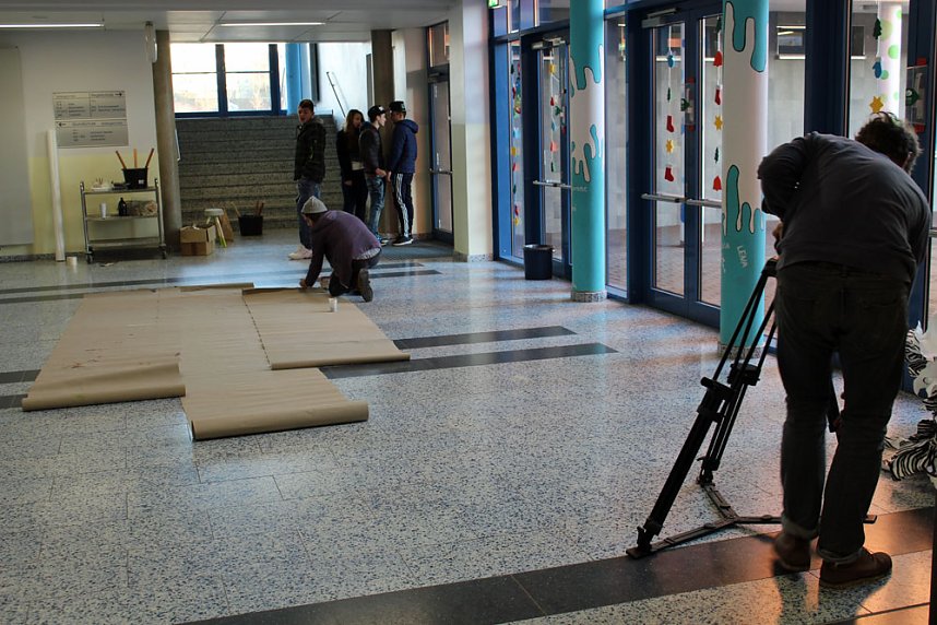 Graffiti-Workshops in der &Ouml;stertalschule