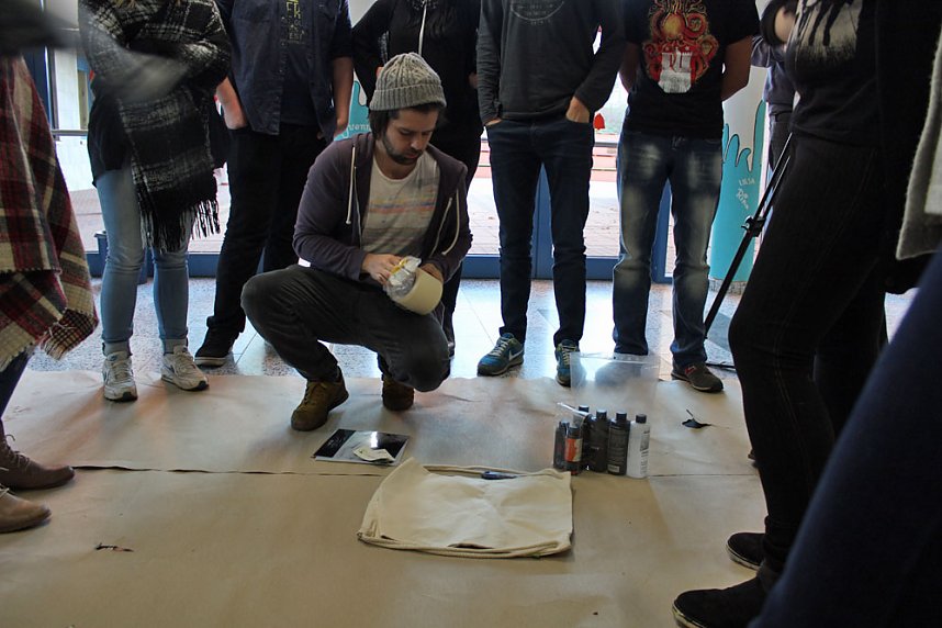 Graffiti-Workshops in der &Ouml;stertalschule