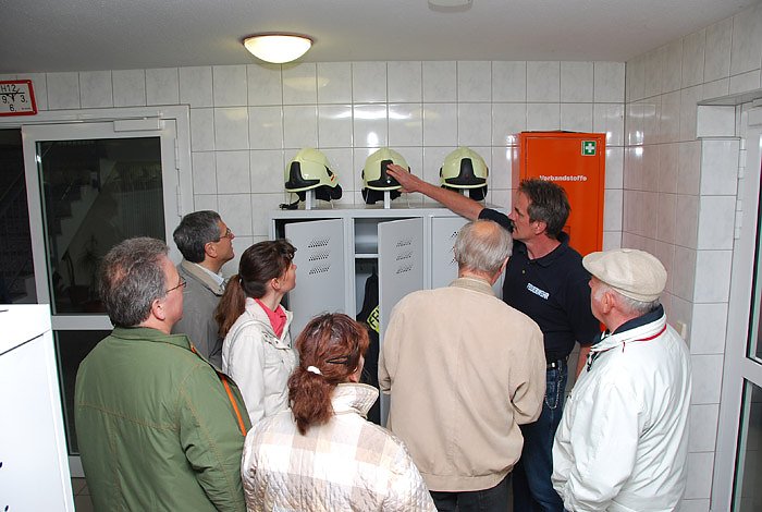 Bei der Feuerwehr Artern