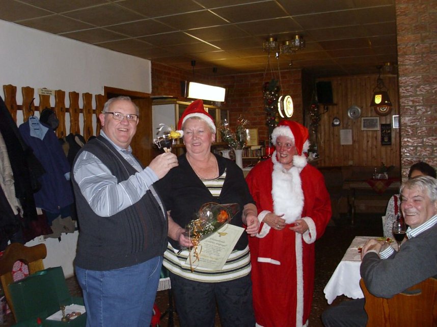 Kr&auml;ftig Weihnachten gefeiert