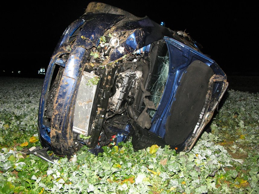 Unfall auf der Autobahn