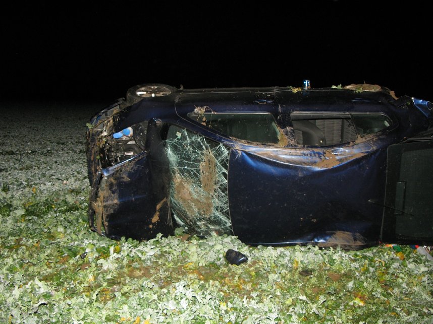 Unfall auf der Autobahn