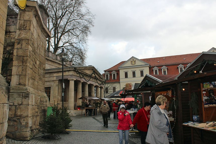 Gut besuchter Weihnachtsmarkt