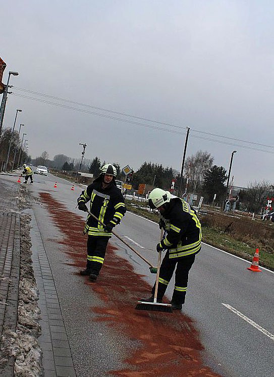 Vorsicht &Ouml;lspur!