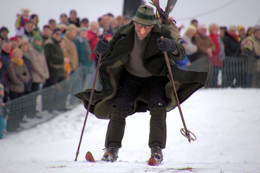 Skifasching in Tanne