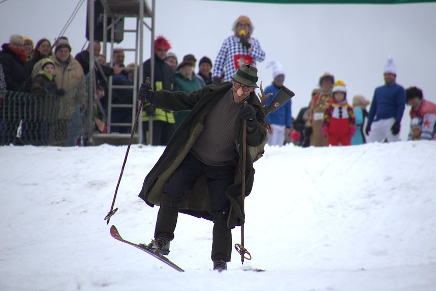 Skifasching in Tanne