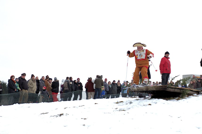Skifasching in Tanne