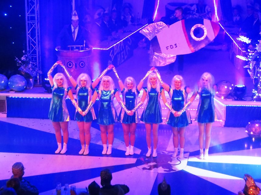 Narrenvolk feiert in Bebra