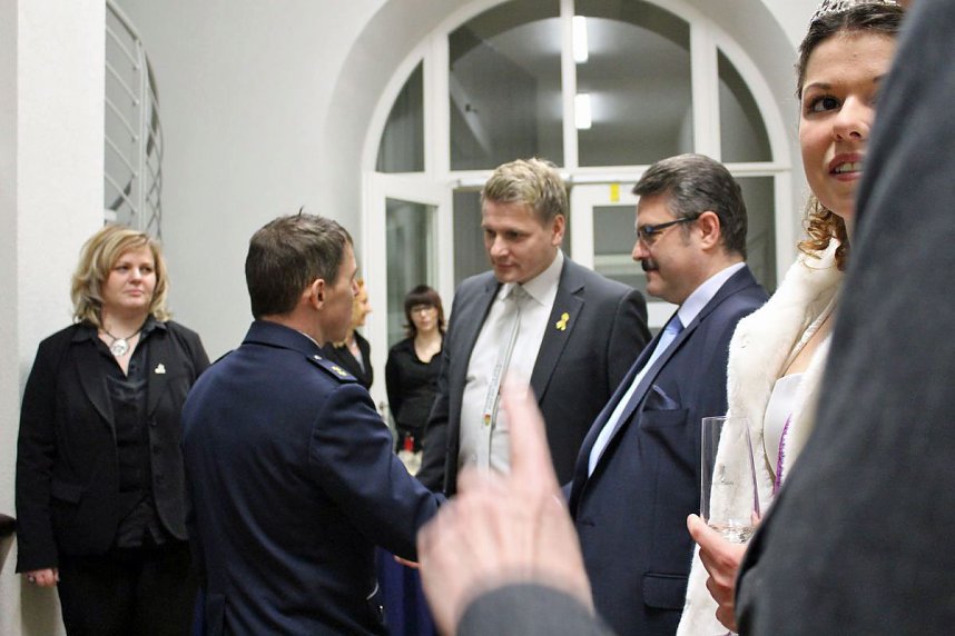 Beim Neujahrsempfang dabei