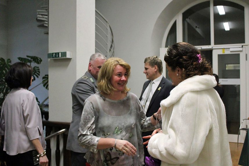 Beim Neujahrsempfang dabei