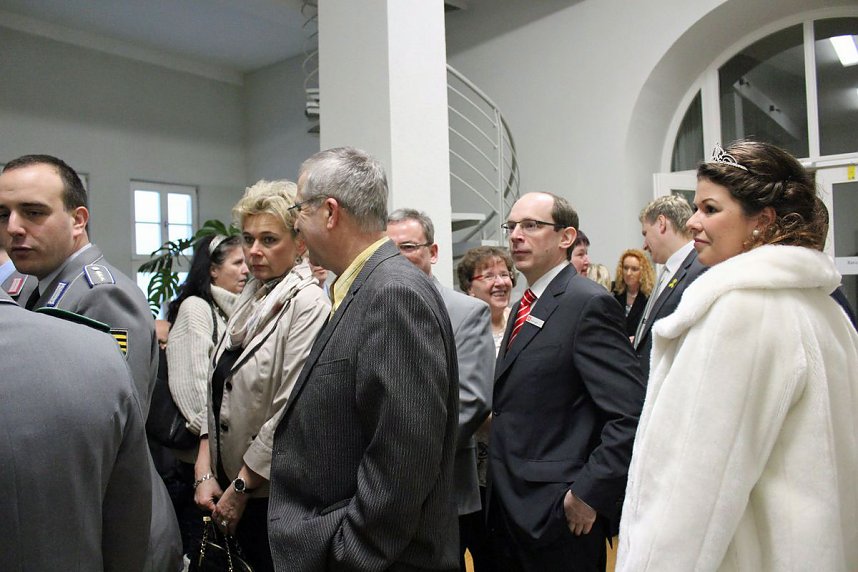 Beim Neujahrsempfang dabei