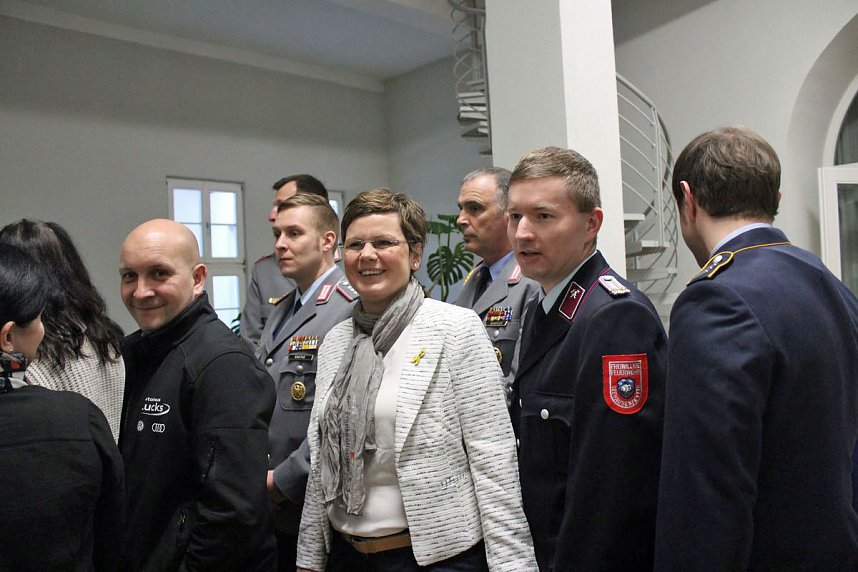 Beim Neujahrsempfang dabei