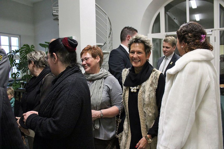 Beim Neujahrsempfang dabei