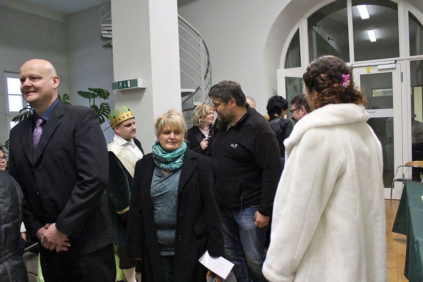 Beim Neujahrsempfang dabei