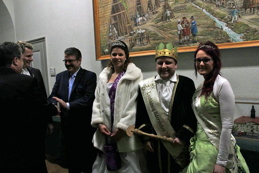 Beim Neujahrsempfang dabei