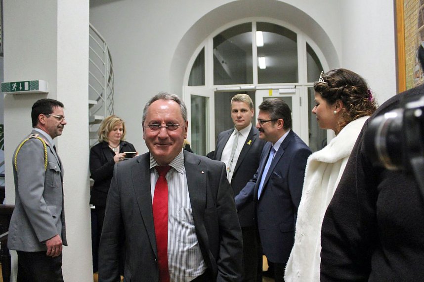 Beim Neujahrsempfang dabei