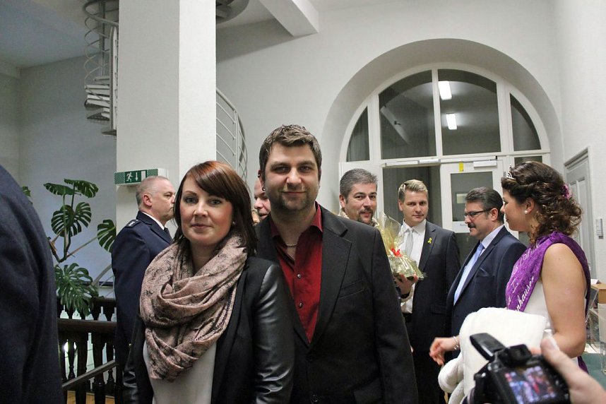 Beim Neujahrsempfang dabei